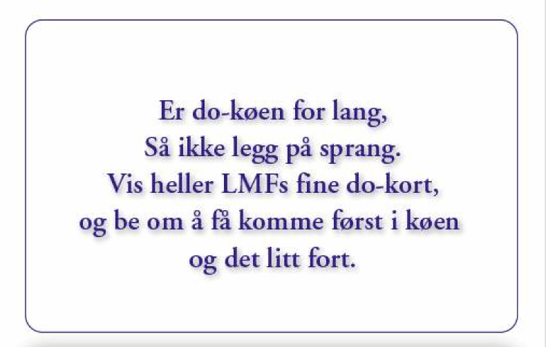 IBD eller  IBS? Ikke glem LMFs dokort på reise