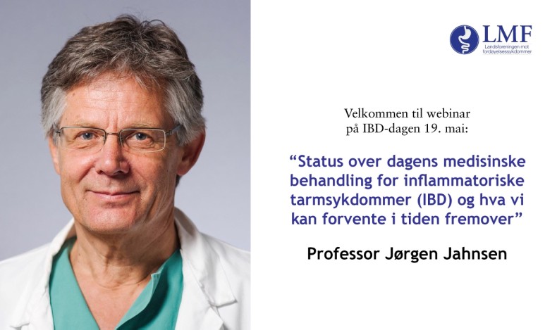 IBD-webinar åpent for alle IBD-webinar åpent for alle